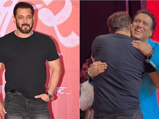 Watch: Salman Khan dances before hugging Govinda at Dharamveer 2 event