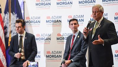 On attack: Florida's Matt Gaetz rallies in Greenville, endorses Morgan, attacks Timmons