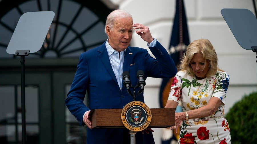 Strong jobs report presents conundrum for Biden