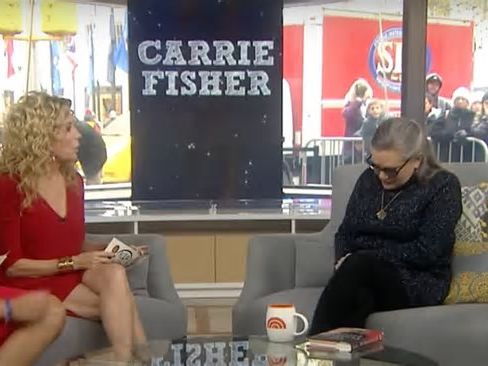 Remembering When Carrie Fisher Went After The Today Show Hosts When They Suggested Harrison Ford Wasn't Her Only Affair