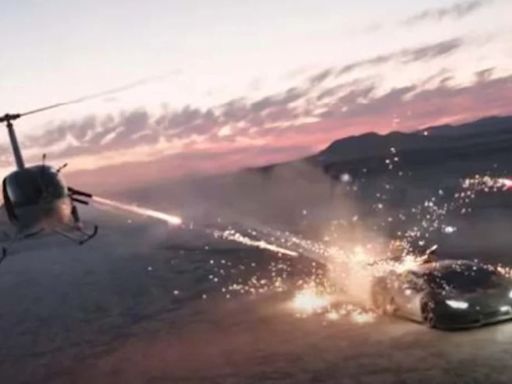 YouTuber charged for stunt with fireworks shot at his Lamborghini from flying helicopter