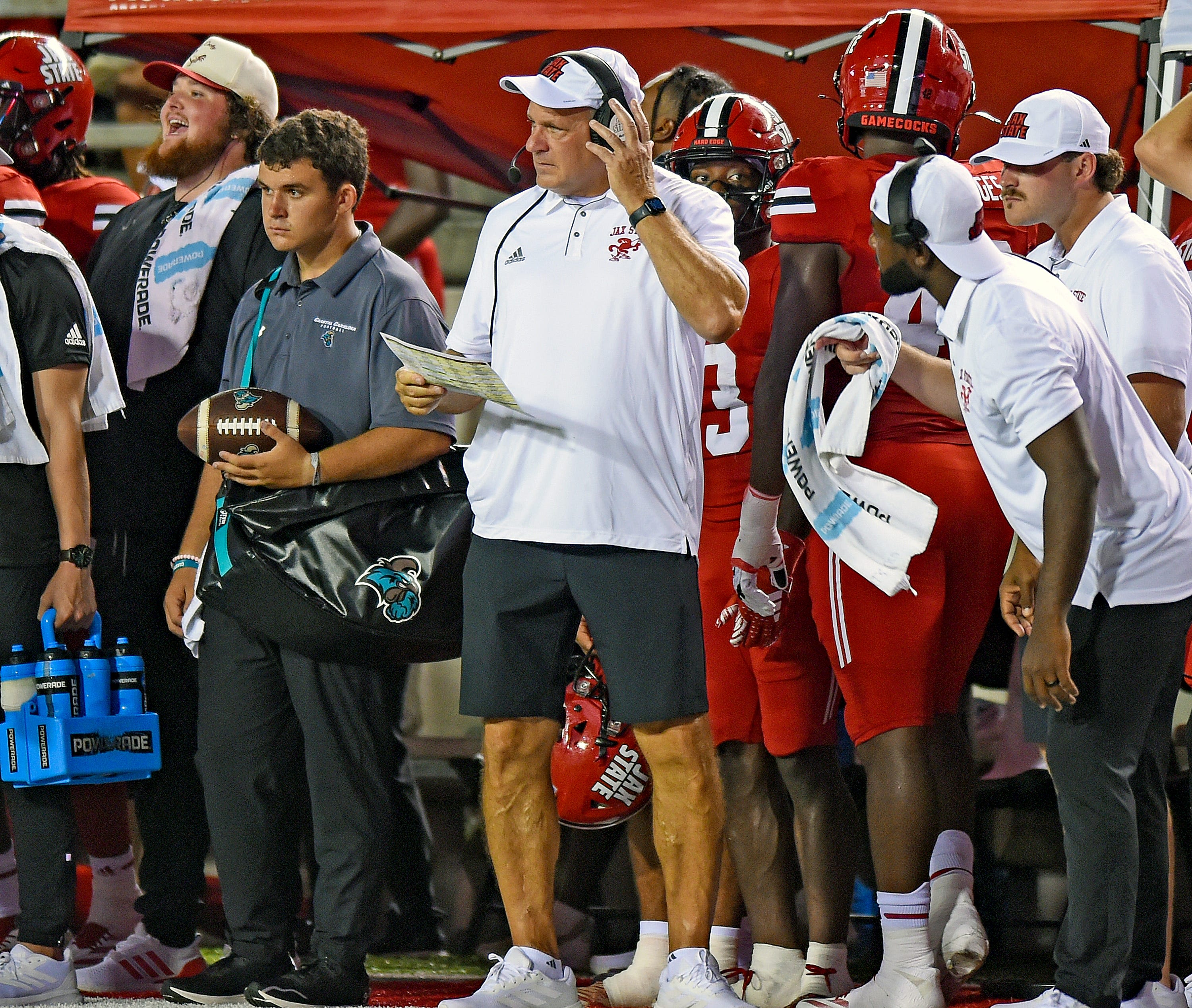 Jacksonville State vs. Louisville score today: Gamecocks trail at half to Cardinals