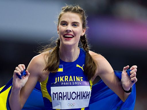 Ukrainian high jumper Yaroslava Mahuchikh's bizarre method of relaxing