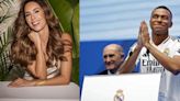 Carolina Soto no se quiso perder a Kylian Mbappé en su presentación con el Real Madrid