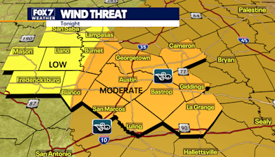 Austin weather: Enhanced risk of severe storms with heat indices near 100