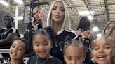 Kim Kardashian Cheers on Daughter North West at Basketball Game with Sister Khloé: 'Go North!'