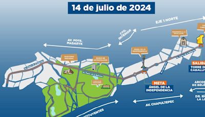Medio Maratón este domingo en CDMX: Operativo, calles cerradas y alternativas viales