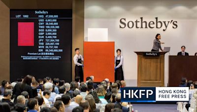 World’s top auction houses racing to expand in Hong Kong despite economic slowdown