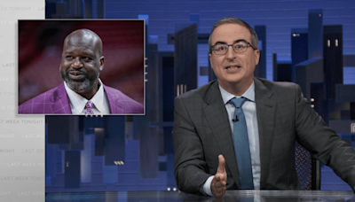 ‘Last Week Tonight’: John Oliver Reveals The 2009 Shaq Tweet That “Will Be The Last Thing I Think About...