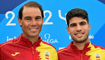 Nadal y Alcaraz cautos y con "máxima ilusión" ante su debut en dobles en París