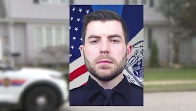Wake today for NYPD Officer Jonathan Diller, shot and killed during traffic stop in Queens