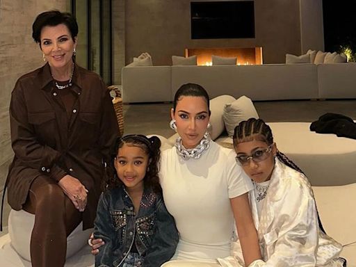 Kim Kardashian Poses with Daughters North and Chicago and Mom Kris Jenner: ‘My Girls’