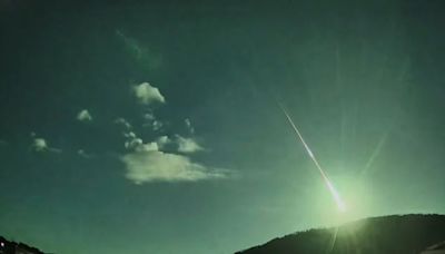 Video: los cielos de España y Portugal fueron iluminados por un fragmento de cometa