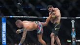 Con sangre y sudor, pero sin lágrimas Islam Makhachev mantiene su faja al vencer a una leyenda en la UFC 302