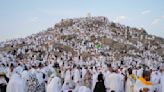 Muslim pilgrims converge at Mount Arafat for daylong worship as Hajj reaches its peak