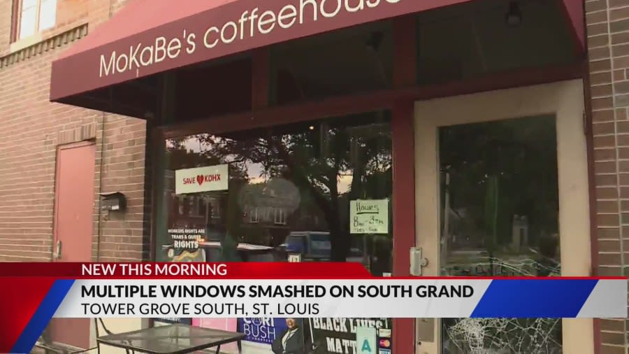 Several South Grand businesses hit by burglars