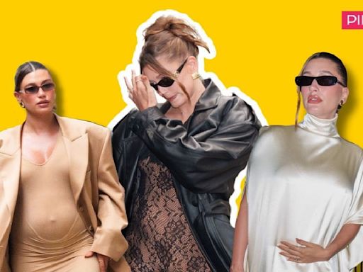 Mom-to-be Hailey Bieber serves three maternity looks back to back and it’s triple treat for fashion lovers