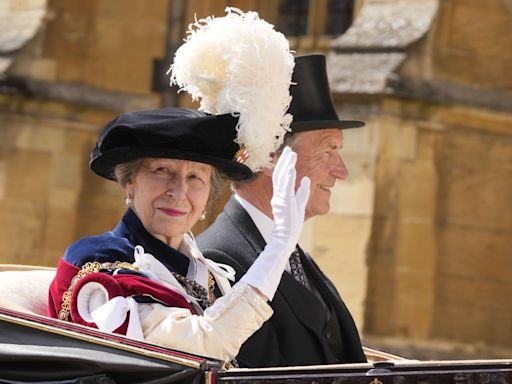 Princess Anne’s husband thanks hospital for concussion treatment after she returns home