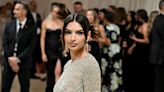 Emily Ratajkowski Goes Sheer and Backless in Crystallized Atelier Versace Dress for Met Gala 2024 Red Carpet