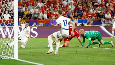 Euro: Denmark in knock-outs after draw with Serbia