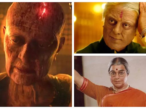 'Kalki 2898 AD', 'Indian 2', 'Chachi 420': 5 times Kamal Haasan impressed with his dramatic looks in films