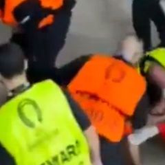 Euro 2024: UEFA say police investigating video showing 'fan' punched and kicked by 'security'