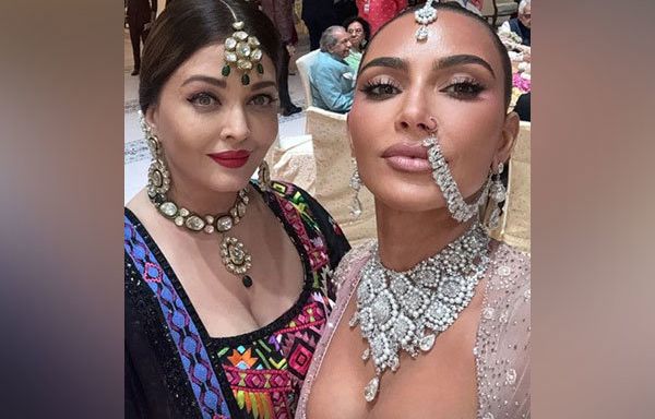 Anant-Radhika marriage: Kim Kardashian poses with Aishwarya Rai Bachchan, breaks internet