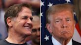 Mark Cuban says he's proud to pay $288 million in taxes this year, unlike a certain former president