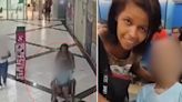 Nuevo e impactante video: Revelan macabro “paseo” de sobrina con el cadáver de su tío en un centro comercial