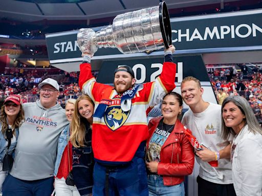 Winning the Stanley Cup was a family affair for the Florida Panthers