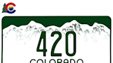 Colorado auctioning cannabis-themed license plates like GRASS, 420, HASHISH