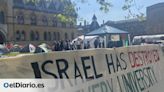 Estudiantes protestan para que la Universidad de Oxford corte relaciones con Rolls-Royce y Barclays por la guerra de Gaza