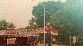 A tall Paul Bunyan statue once reigned at Macon car shop. Where is the tire man now?