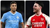 Man City v Arsenal: Declan Rice ready for key role to stop midfield metronome Rodri in title showdown