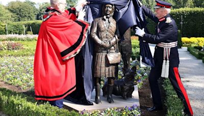 Statue of Queen Elizabeth in Co Antrim derided as looking more like Mrs Doubtfire