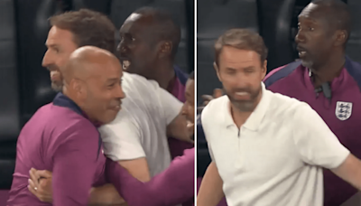 The moment England coach 'remembered he's Dutch' during Euro 2024 celebrations