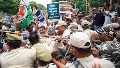 Youth Congress holds protests in Jammu