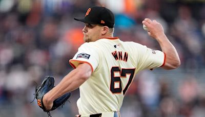 Keaton Winn is helping Giants take the sting out of the Alex Cobb setback