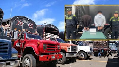 Dos hombres pretendían huir con un camión que robaron con un destornillador en Corabastos