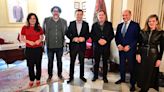 El Ayuntamiento y el Instituto Cervantes mantienen una reunión con la vista en el Congreso de la Lengua en Perú