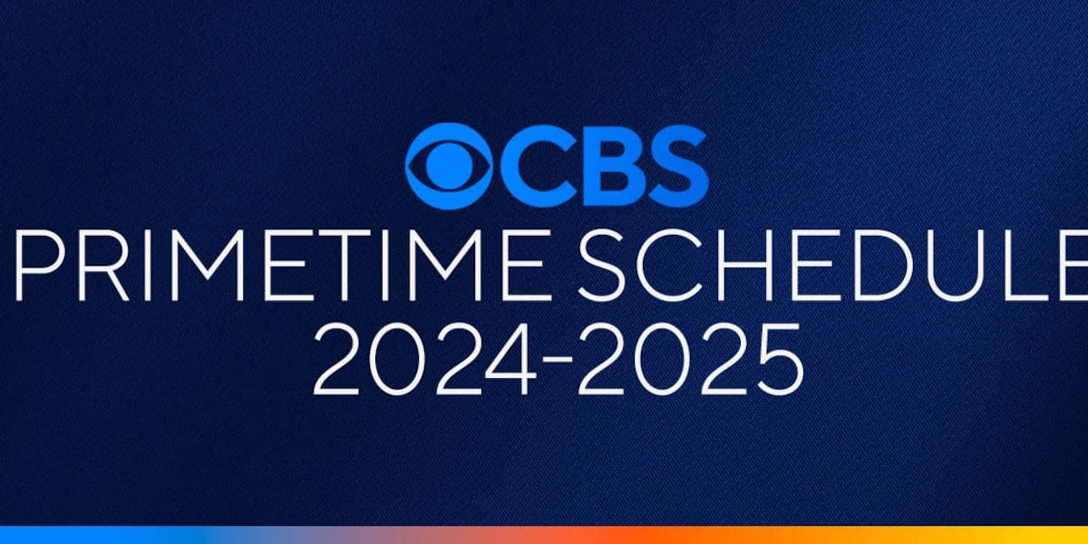 CBS announces 2024-2025 primetime schedule