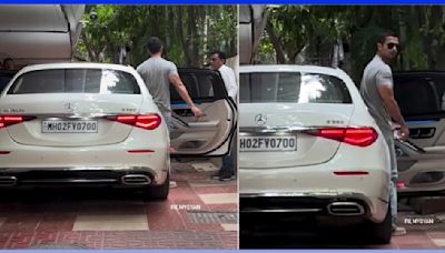 Shahid Kapoor Seen with His Rs 3.20 Crore Mercedes Maybach S580