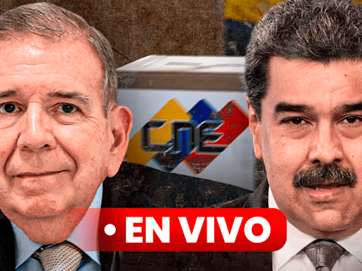 ¿Quién va ganando las Elecciones de Venezuela, Maduro o González? AQUÍ resultados del CNE