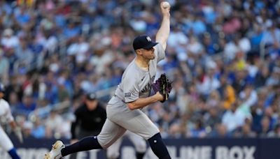 Carlos Rodon struggles as Yankees drop fourth straight after 9-2 loss to Blue Jays