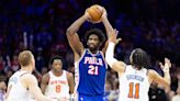 Former KU Jayhawks star Embiid scores 50 in NBA playoffs, says he has Bell’s palsy