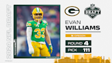 Packers select Oregon S Evan Williams at No. 111 overall in 2024 draft