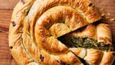 Spiraled Spanakopita With Feta Recipe