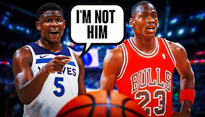 Timberwolves' Anthony Edwards fires back at Michael Jordan comparison