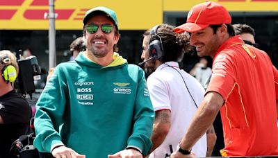 ¿Cuántos puntos tienen Fernando Alonso y Carlos Sainz en la superlicencia de la F1?