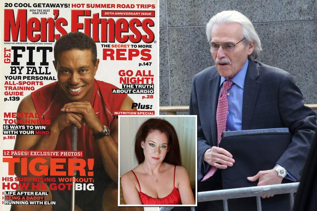 How David Pecker strong-armed Tiger Woods into appearing in his magazine using pictures of romp with mistress